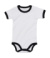 Body Ringer pre bábätká - BabyBugz, farba - white/black, veľkosť - 3-6