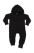 Overal All-in-One pre bábätká - BabyBugz, farba - čierna, veľkosť - 6-12