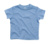 Tričko pre bábätká - BabyBugz, farba - heather blue organic, veľkosť - 0-3