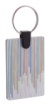 Aluudy D prívesok na kľúče, farba - silver, veľkosť - 35×53 mm