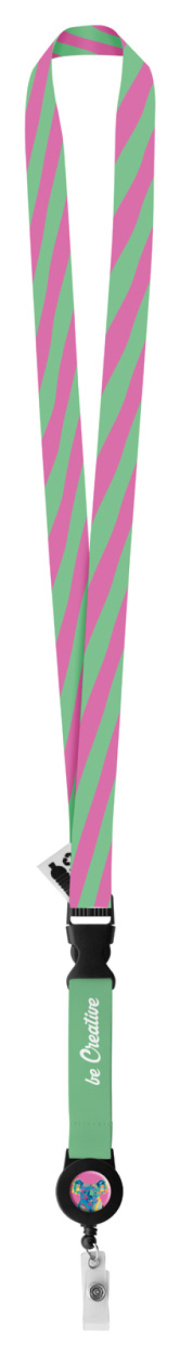 Subyard YoYo B RPET zákazková sublimačná šnúrka na krk