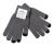 Antibakteriálné dotykové rukavice, farba - ash grey