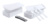 Ayam antibakteriálny box na jedlo, farba - white, veľkosť - 187×121×106 mm