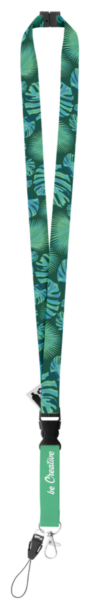 Subyard D Safe RPET zákazková sublimačná šnúrka na krk