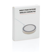 Bezdrôtová nabíjačka 5W z pšeničnej slamy - XD Collection