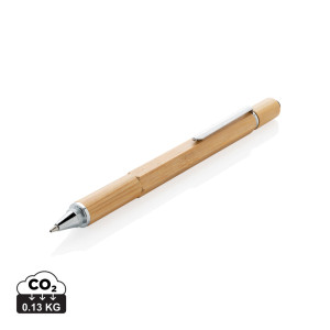 Multifunkčné pero 5 v 1 z bambusu - XD Collection