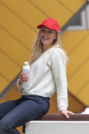 5 dielna šiltovka Impact z 280g recyklovanej bavlny AWARE™ - XD Collection