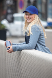6 dielna šiltovka Impact zo 190g recyklovanej bavlny AWARE™ - XD Collection