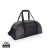Reflexná víkendová taška z RPET AWARE™ - XD Collection, farba - čierna