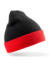 Čiapka Recycled Black Compass Beanie - Result, farba - black/red, veľkosť - One Size