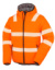 Bunda Recycled Ripstop Padded Safety Jacket - Result, farba - fluorescent orange, veľkosť - S