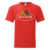 Tričko Vintage s veľkým logom - FOM, farba - red, veľkosť - S