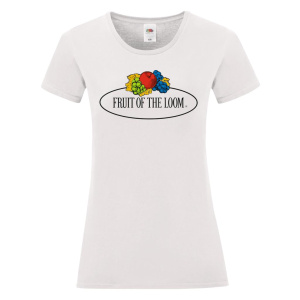 Dámske tričko Vintage s veľkým logom - FOM