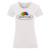 Dámske tričko Vintage s veľkým logom - FOM, farba - white, veľkosť - XS