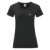 Dámske tričko Vintage s malým logom - FOM, farba - čierna, veľkosť - XS