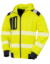 Mikina s kapucňou Recycled Robust Zipped Safety - Result, farba - fluorescent yellow, veľkosť - S