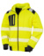 Mikina s kapucňou Recycled Robust Zipped Safety  - Result, farba - fluorescent yellow, veľkosť - XL