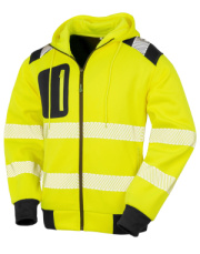 Mikina s kapucňou Recycled Robust Zipped Safety 
