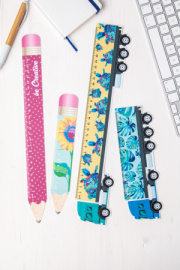 Sharpy 12 12 cm pravítko, ceruza