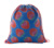 CreaDraw Zip zákazkový sťahovací vak, farba - red, veľkosť - 340×395 mm