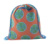 CreaDraw Zip zákazkový sťahovací vak, farba - blue, veľkosť - 340×395 mm