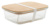 Vittata sklenený box na jedlo, farba - transparent, veľkosť - 200×150×66 mm