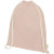 Orissa 100 g/m² GOTS šnúrový batoh z organickej bavlny, farba - světle růžová
