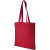 Orissa 100 g/m² GOTS nakupná taška z organickej bavlny, farba - červená