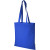 Orissa 100 g/m² GOTS nakupná taška z organickej bavlny, farba - kráľovská modrá