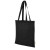 Orissa 100 g/m² GOTS nakupná taška z organickej bavlny, farba - černá