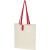 Nevada skladacia nákupná taška z bavlny 100 g/m², farba - přírodní