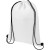 Oriole šnúrová chladiaca taška na 12 plechoviek, farba - bílá