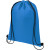 Oriole šnúrová chladiaca taška na 12 plechoviek, farba - modrá barva