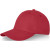 Davis 6panelová čiapka - Elevate, farba - červená