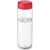 Fľaša na vodu so skrutkovacím uzáverom - 850 ml, farba - průhledná