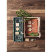 Neta bambusová obdĺžniková kľúčenka