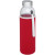Bodhi 500ml sklenená športová fľaša, farba - červená