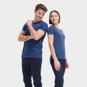 REGENT-F - PÁNSKE TRIČKO-150 - Sol's – džínová (denim) – náhľad 5