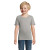 Pioneer - detské tričko - 175 g - Sol's, farba - šedý melír, veľkosť - L
