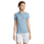 People - dámske polo - 210 g - Sol's, farba - sky blue pique, veľkosť - L