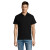 Pánske polo tričko 170g - Sol's, farba - black/black opal, veľkosť - L