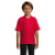 Detské polo tričko 170g - Sol's, farba - red, veľkosť - 4XL