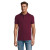 PERFECT-PÁNSKÉ POLO-180g - Sol's, farba - burgundy, veľkosť - 3XL