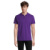 SPRING II Pánske polo 210g - Sol's, farba - dark purple, veľkosť - XL