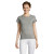 MISS dámske tričko 150g - Sol's, farba - šedý melír, veľkosť - L
