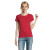 Imperial dámske tričko 190g - Sol's, farba - red, veľkosť - L