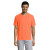 Sporty pánske tričko 140g - Sol's, farba - neonová oranžová, veľkosť - L