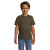 Regent detské tričko 150g - Sol's, farba - army, veľkosť - L