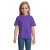 Regent detské tričko 150g - Sol's, farba - dark purple, veľkosť - 3XL