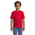 Regent detské tričko 150g - Sol's, farba - red, veľkosť - 4XL